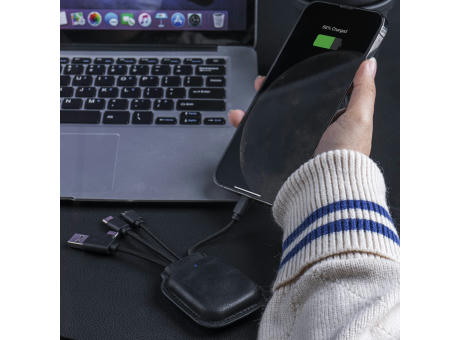 4001 | Xoopar Iné Gamma NFC Powerbank with Charging cables 3000mAh