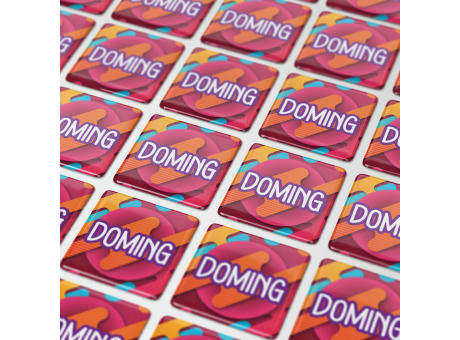 Doming Quadrat 13x13 mm