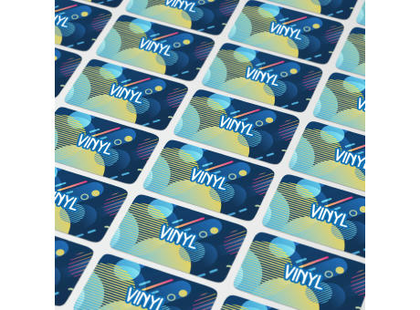 Vinyl Sticker Rechteck 20x10mm