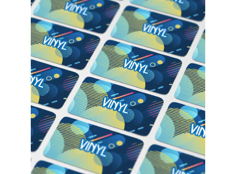 Vinyl Sticker Rechteck 100x30mm