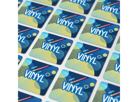 Vinyl Sticker Quadrat 25x25mm