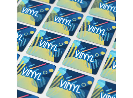 Vinyl Sticker Quadrat 30x30mm