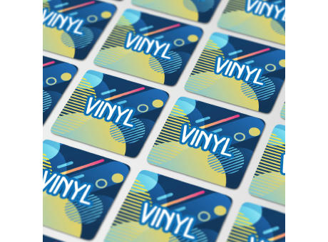 Vinyl Sticker Quadrat 50x50mm