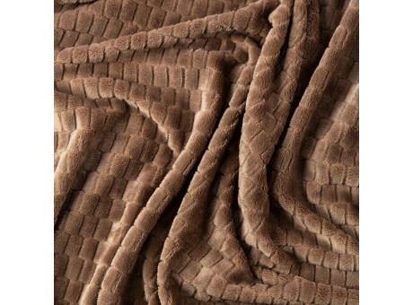 Kosta Linnewafveri Fleece Plaid Jaquard 130x170 cm