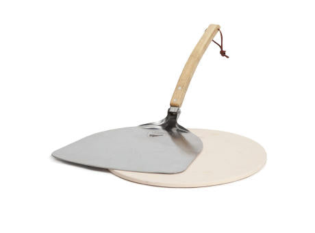 Orrefors Hunting Pizzastein mit Pizzaschaufel
