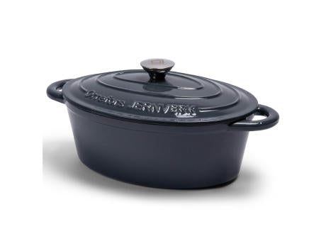 Orrefors Jernverk Emaillierte Ovale Eisenpfanne 3.5L