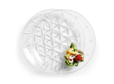 Sagaform Acryl Picknick großer Teller 2er-Set Ø26cm