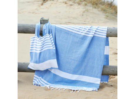 Sagaform Ella Hamam-Handtuch Bio-Baumwolle 145x250cm
