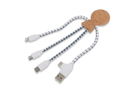 Xoopar Mr. Bio Cork Charging Cable