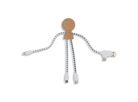 Xoopar Mr. Bio Cork Charging Cable