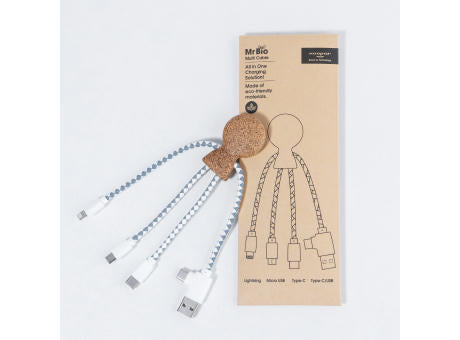 Xoopar Mr. Bio Cork Charging Cable