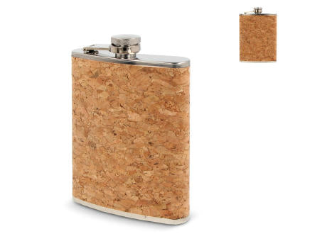 Flachmann mit Korken 220ml