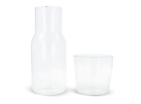 Karaffe 550ml und Trinkglas 250ml Set