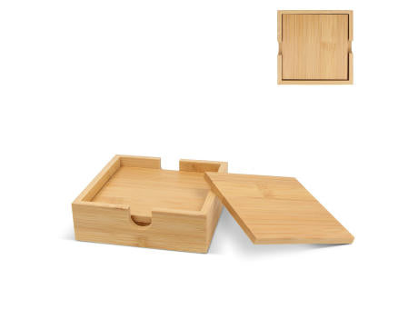 Bambus Untersetzer Set (4 Stück)