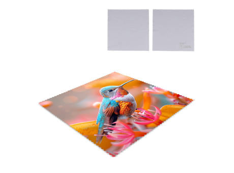 R-PET Sublimation Mikrofasertuch 15 x 15cm