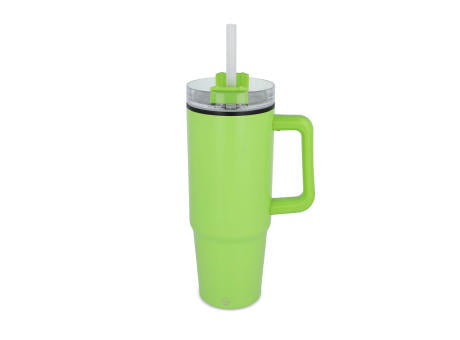 Miami Becher mit Henkel und Strohhalm 800ml
