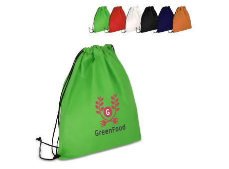 R-PET Kordelzugbeutel aus Non Woven 38 x 42cm 75g/m²