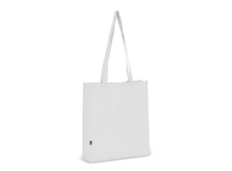 R-PET Tragetasche aus Non Woven 38 x 9 x 42cm 75g/m²