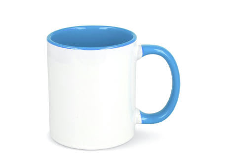 Oslo Sublimationsbecher farbig innen & Griff 300ml