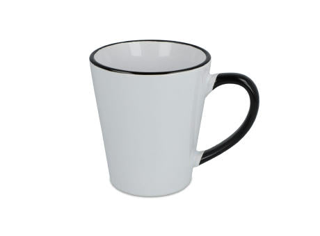 Melbourne Sublimationsbecher farbiger Rand & Henkel 300ml