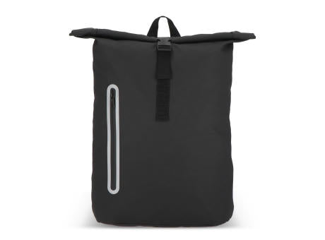 PU-beschichteter R-PET 600D Rolltop-Rucksack 20L