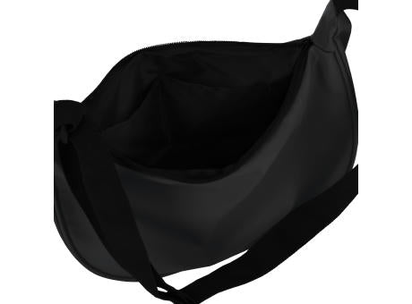 PU-beschichtete R-PET 600D Halbmond-Tragetasche