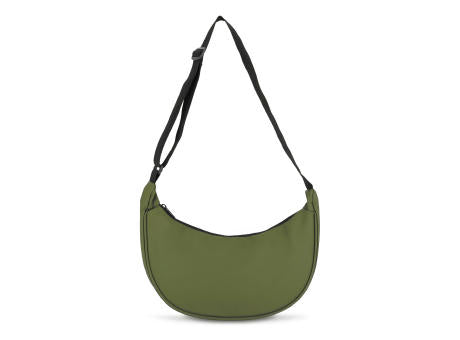 PU-beschichtete R-PET 600D Halbmond-Tragetasche