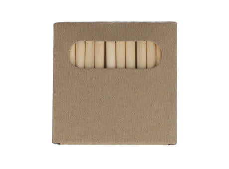 12 Buntstifte in Kraftbox