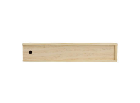Buntstifte in Holzschiebeschachtel