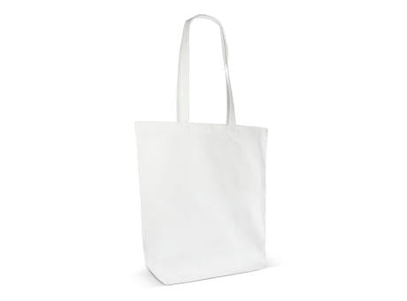 Einkaufstasche Bio-Baumwolle farbig lang 270g/m² 42x12x43 cm