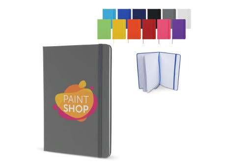 Notizbuch A5 PU mit Rasterpunktseiten