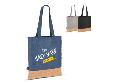 Tragetasche R-PET & Kork 35 x 40cm