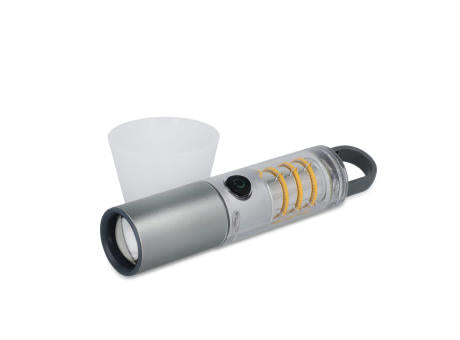 Multifunktions-Taschenlampe aus recycelten Materialien