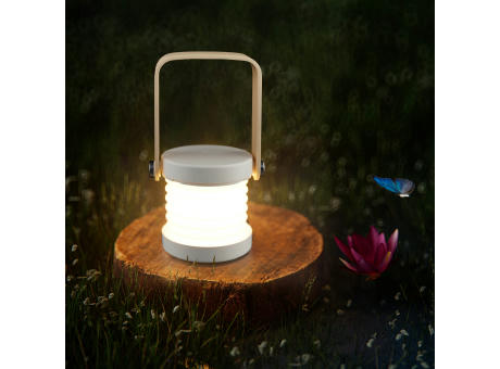 Coollux Multifunktions-LED-Lampe mit Bambusgriff