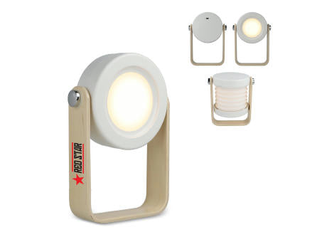 Coollux Multifunktions-LED-Lampe mit Bambusgriff