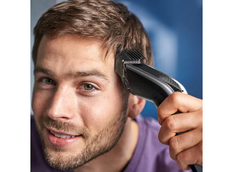 HC7650|Philips Haarschneidemaschine mit waschbarem Kabel und Zubehör