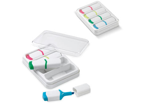 Textmarkter Set 4St. 75mm