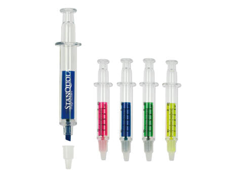 Spritzen-Textmarker