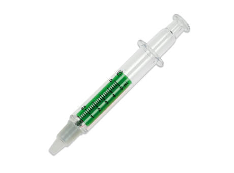 Spritzen-Textmarker
