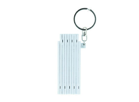 Schlüsselanhänger mit Mini-Zollstock