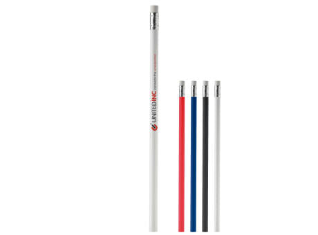 Bleistift mit Radiergummi