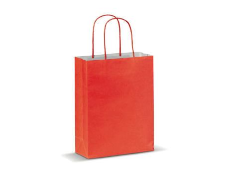 Kleine Papiertasche im Eco Look 120g/m²