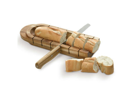Brotbrett mit Messer
