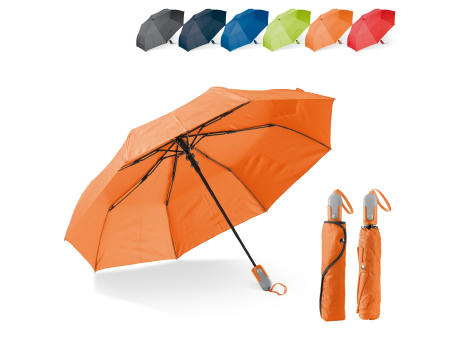 Zusammenfaltbarer 22” Regenschirm mit automatischer Öffnung