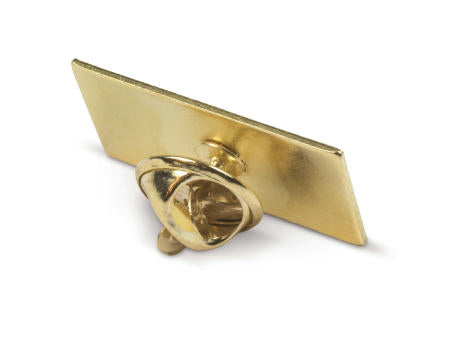 Metall Pin rechteckig 26x14mm