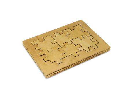 Würfelpuzzle aus Holz