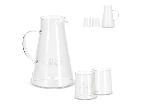 InSideOut Karaffe Elin mit 2 Gläsern