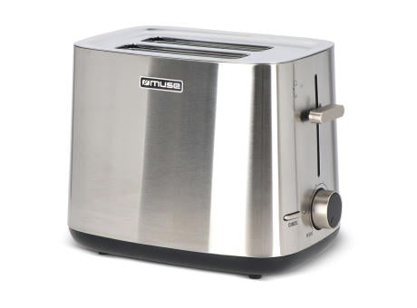 MS-115|Muse Edelstahl Toaster
