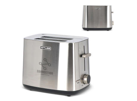 MS-115|Muse Edelstahl Toaster