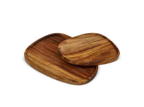 InSideOut 2er-Pack Holztabletts in Bioform